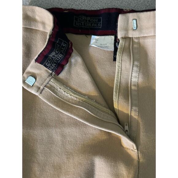 On‎ Course 30x25 Equestrian Riding Pants Breeches Tan Suede Inner Stretchy horse - Picture 7 of 14